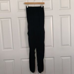 Strapless Black Jumpsuit